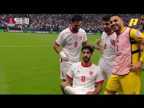 ملخص مباراة الأردن والإمارات