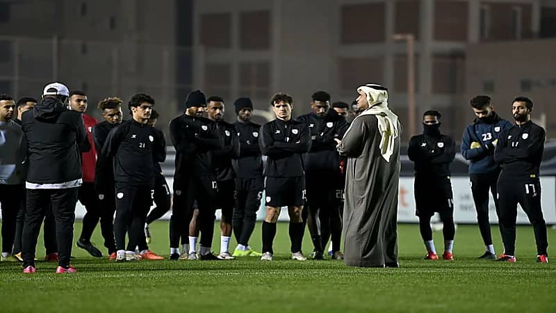 البلطان يحضر الحصة التدريبية الأخيرة للشباب قبل مواجهة الأهلي