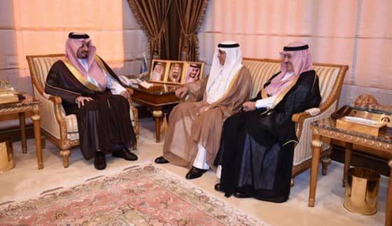  أمير منطقة عسير يستقبل معالي رئيس هيئة الطيران المدني