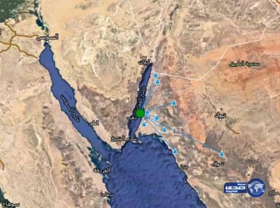 هزة أرضية بقوة 3.1 ريختر قبالة ينبع