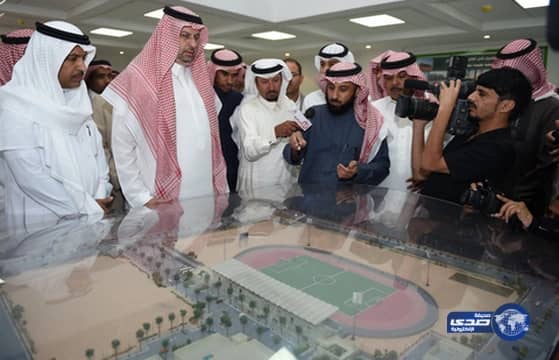 الأمير عبدالله بن مساعد يزور مقر ناديي الجبلين والطائي ومدينة الأمير عبدالعزيز بن مساعد الرياضية
