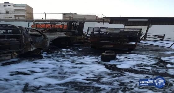 اندلاع حريق محدود في مبنى بلدية بحر أبو سكينة بمحايل عسير