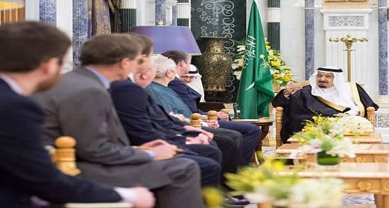 خادم الحرمين الشريفين يستقبل النائب عن حزب العمال البريطاني