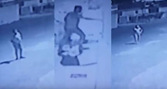 بالفيديو.. كاميرات المراقبة توثق لحظة محاولة لص اقتحام منزل مواطن في مكة