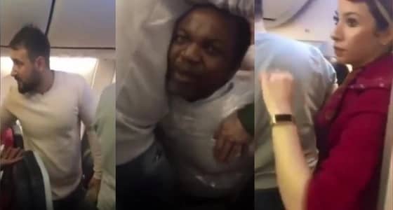 بالفيديو.. فضيحة على خطوط الطيران التركي: ترحيل كاميروني إلى بلاده في «بلاستيك»