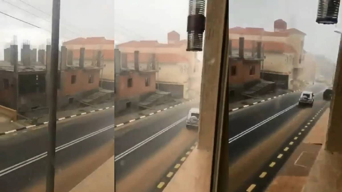 بالفيديو.. الامطار تنهمر على الباحة