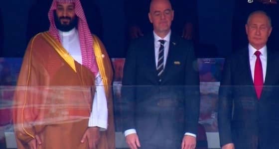 بالصور.. بدء حفل افتتاح المونديال بحضور ولي العهد