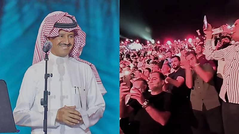 حضور وتفاعل جماهيري لافت مع الفنان خالد عبدالرحمن في الأردن .. فيديو