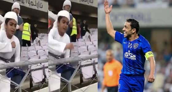 بالفيديو.. ردة فعل طفل عيناوي أهداه " الشلهوب " تي شيرت