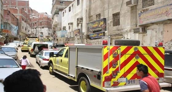 وفاة 3 أشخاص إثر اندلاع حريق في منزل بمكة
