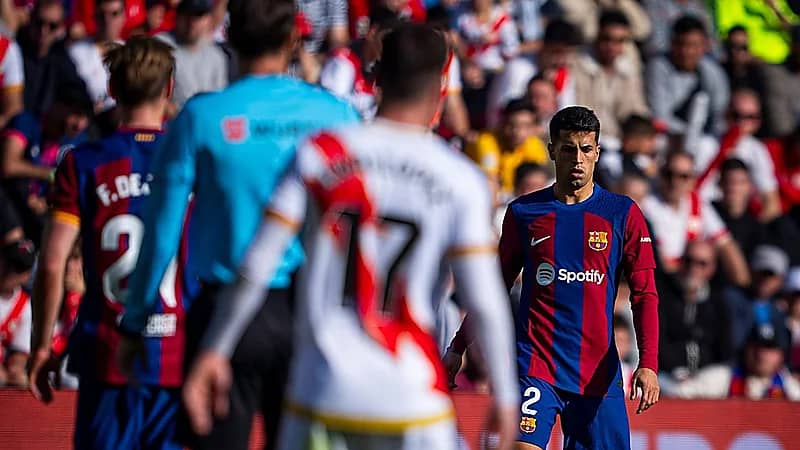 برشلونة يقع في فخ التعادل أمام رايو فاليكانو