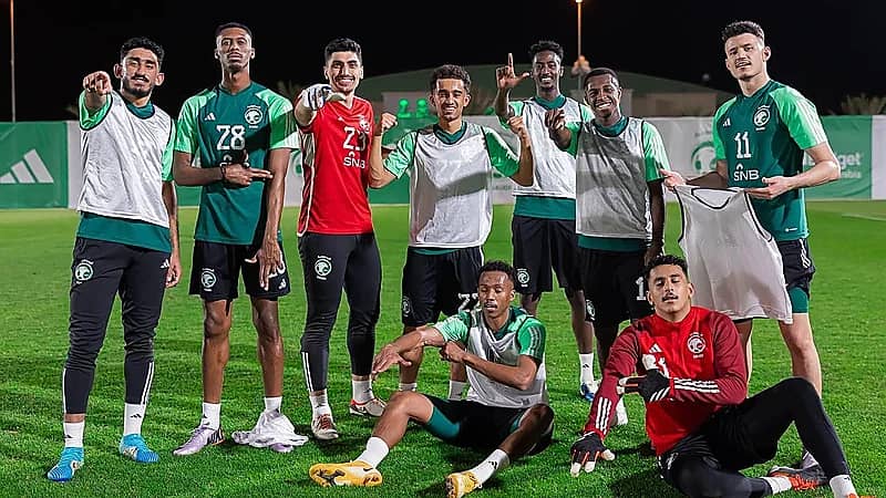 الأخضر يستأنف تدريباته في الرياض استعدادًا لمواجهة الأردن