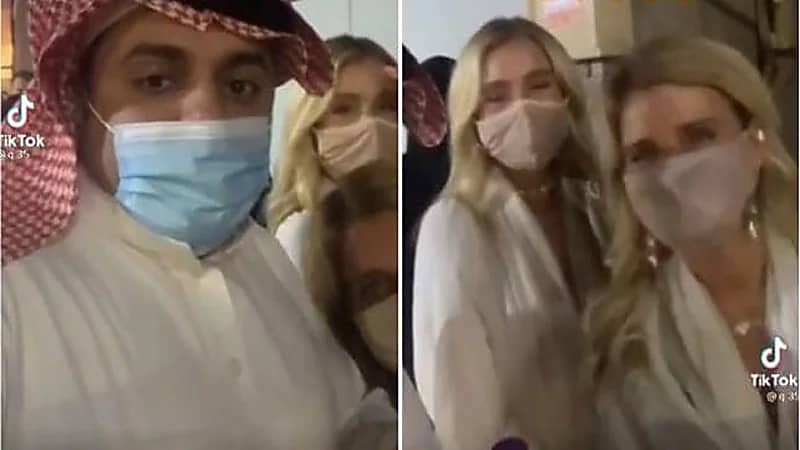 بالفيديو.. مواطنون يلتقطون الصور مع سائحات أثناء زيارتهن بريدة