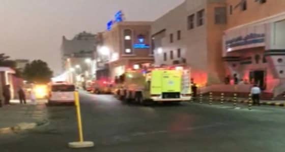 بالصور.. اندلاع حريق في مستشفى بالخبر وإخلاء 27 مريض