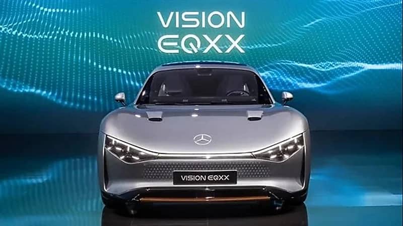 مواصفات سيارة مرسيدس فيجين EQXX الجديدة