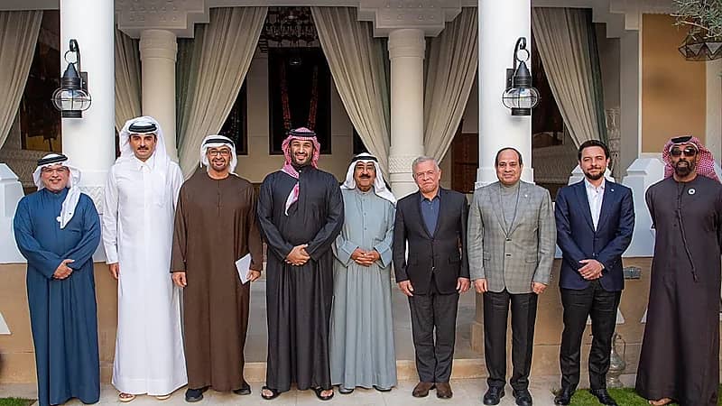 لقاء ودي أخوي في الرياض يجمع ولي العهد وقادة دول الخليج والأردن ومصر.. صورة