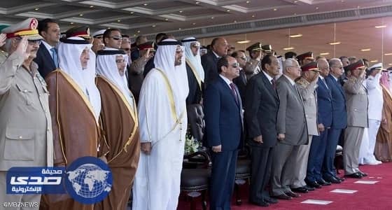 ولي عهد أبوظبي: دور مصر المحوري والتضامن سبيل لردع الطامعين والعابثين