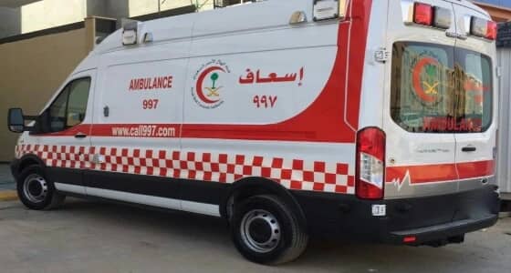 حادث مروري يسفر عن عدة إصابات بطريق " الطائف - الرياض "