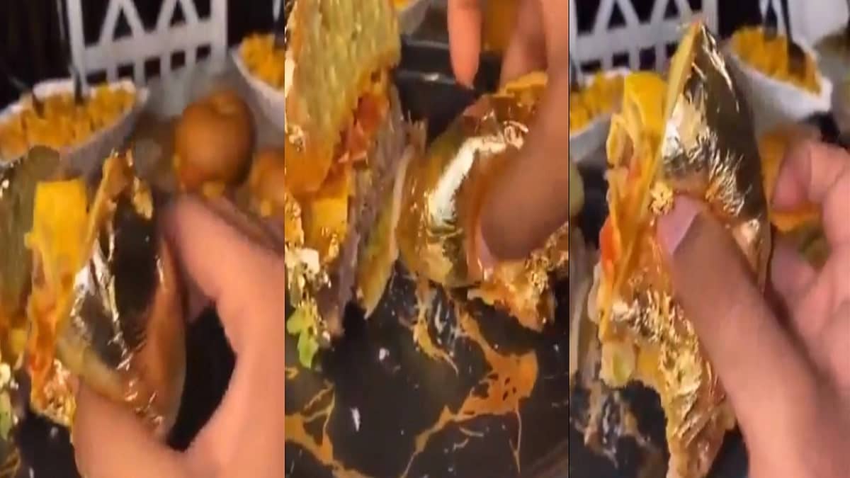 بالفيديو..برجر من " الذهب " بـ 500 ريال في جازان