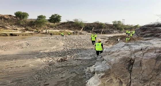 بالصور.. العثور على جثة مفقود سيول العارضة بعد أسبوع من البحث