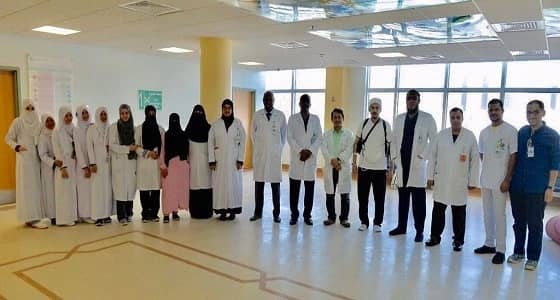 انقاذ حياة مواطن بمدينة الملك عبدالله الطبية