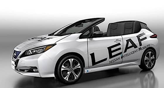 " نيسان ليف المكشوفة التجريبية " غير قابلة للإنتاج