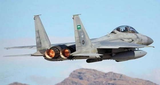 50 قتيلًا وجريحًا من الحوثيين في ضربات جوية للتحالف