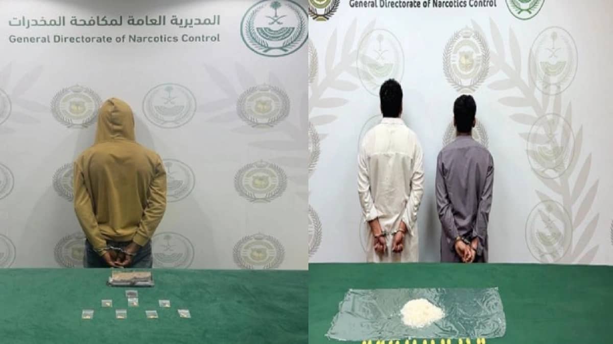 القبض على مخالف ومقيمين لترويجهم الشبو والحشيش والإمفيتامين