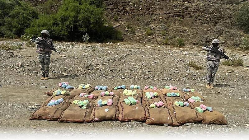 إحباط تهريب 150 كيلوجرامًا من نبات القات المخدر بعسير