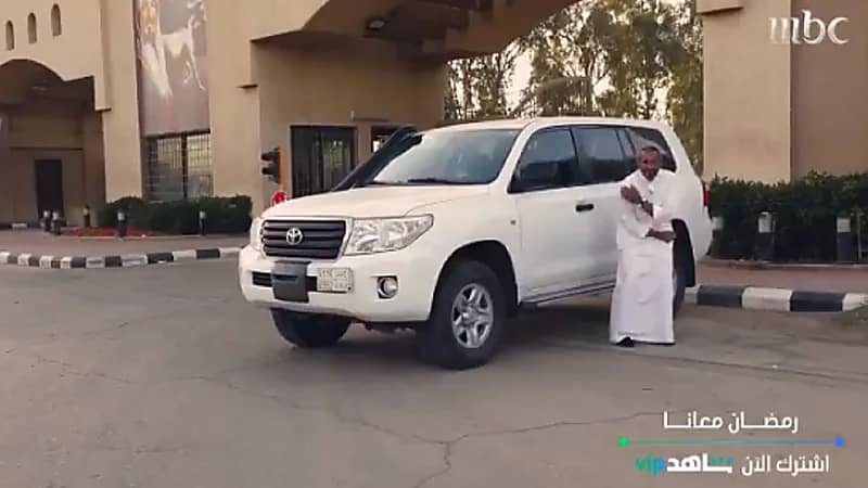 بالفيديو.. إصابة " الشقيري " خلال تصوير مشهد السيارة