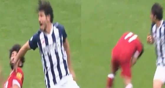 بالفيديو.. لاعب مصري يصفع محمد صلاح بعنف على وجهه