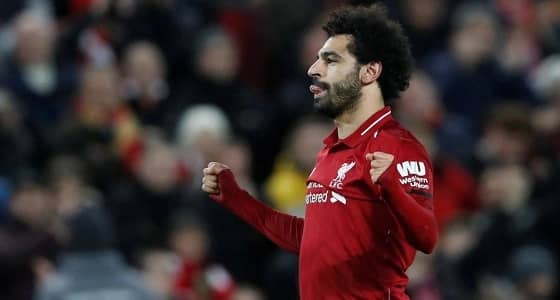 بالفيديو.. مشادة كلامية بين محمد صلاح وقائد أرسنال