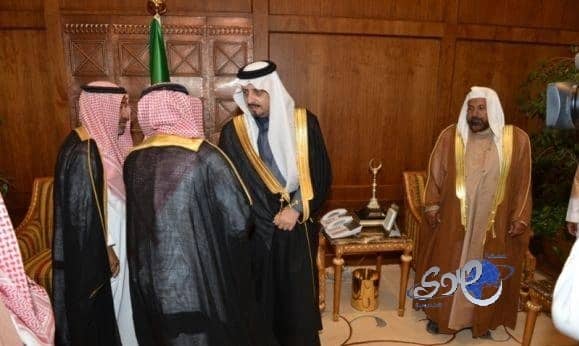 أمير عسير يتوعد قاتل الشيخ عايض بتنفيذ حكم الله