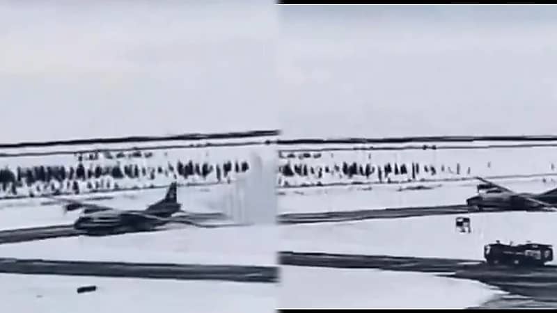 لحظة انقلاب طائرة شحن أثناء هبوطها الاضطراري.. فيديو