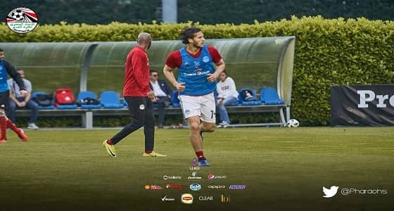 بالصور.. الفراعنة يواصلون تدريباتهم استعدادًا لمباراة " كولومبيا "