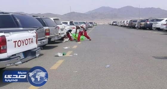 بلدية الشوقية تكثف أعمال النظافة بمكة