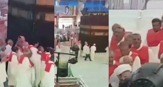 بالفيديو.. إيران تبني " كعبة " على أراضيها.. وقطر تطوف حول المجسم المزيف