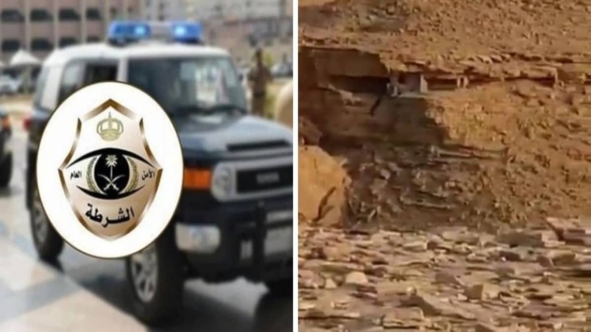 شاهد.. القبض على 53 وافدًا لارتكابهم مخالفات ولجأوا إلى أحد الكهوف بالرياض
