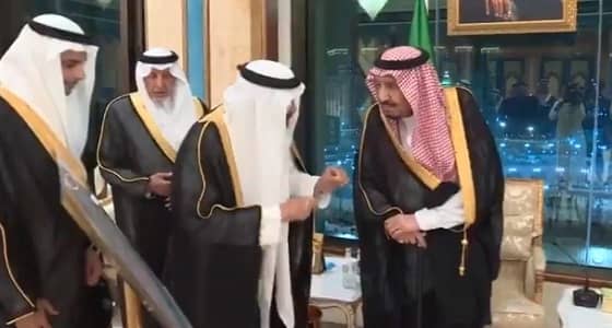 بالفيديو.. الملك سلمان: لست أنا فقط من يخدم الحرمين
