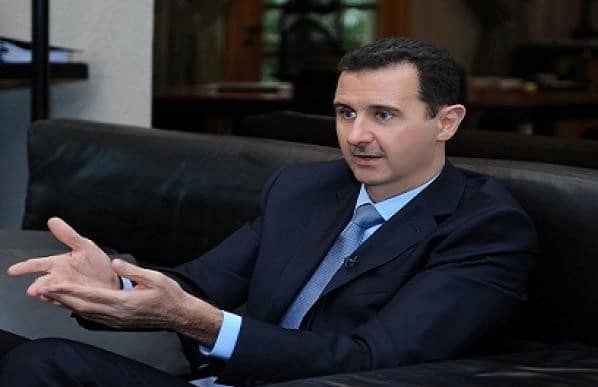 أنباء عن إصابة بشار الأسد في عينه اليسرى