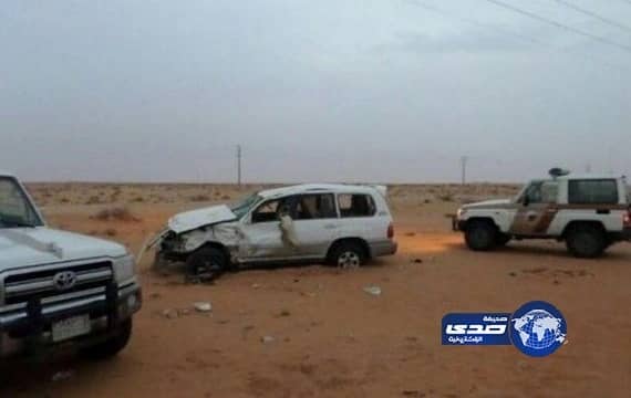 إصابة 3 شقيقات جراء إنقلاب سيارة كانت تقودها إحداهن في حائل