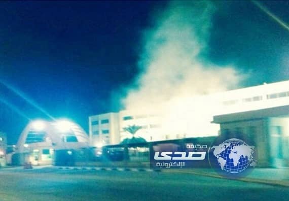 السيطرة على حريق ضخم بمبنى تعليم البنات بالأحساء