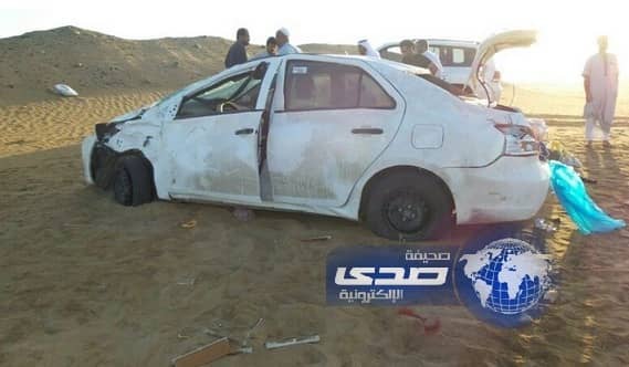 اصابة اثنين في حادث انقلاب بالمظيلف