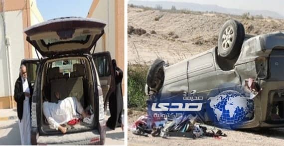 اصطدام أربعة طلاب في عمود ضغط عالي وسقوط أحدهم في الصرف الزراعي بالأحساء