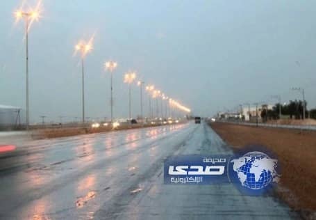 هطول أمطار غزيرة على منطقة الباحة 