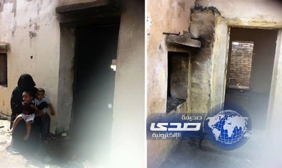 بالصور: حريق يلتهم منزل 10 أيتام بمركز أحد ثربان المجاردة عسير‎