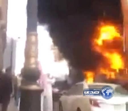  السيطرة على حريق بالمنطقة المركزية  (فيديو)