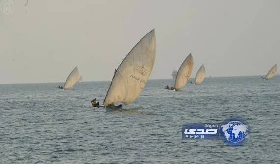  اقامة سباق القوارب الشراعية السنوي بجازان	