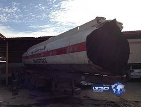  انفجار صهريج بنزين في ورشة ومقتل شخص وإصابات بليغة لأخر برفحاء