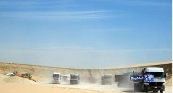 بلدية غرب الدمام تضبط 75 شاحنة تسرق الرمال